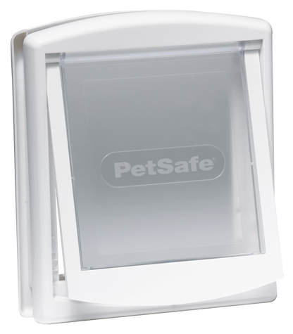 Dog door 2-way white (760)