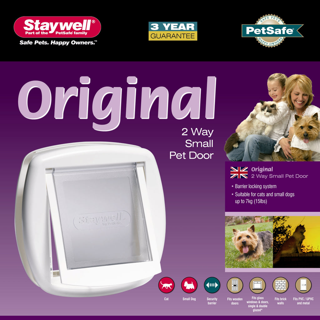 Cat door 2-way white (705)