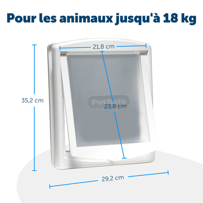 Dog door M 2-way. brown(755)