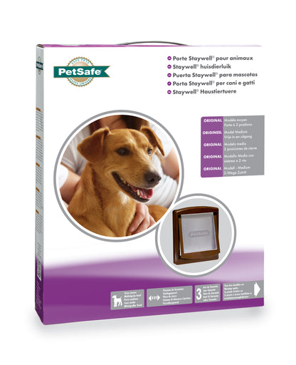 Dog door M 2-way. brown(755)