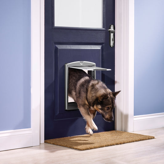 Dog door 2-way gray (757)