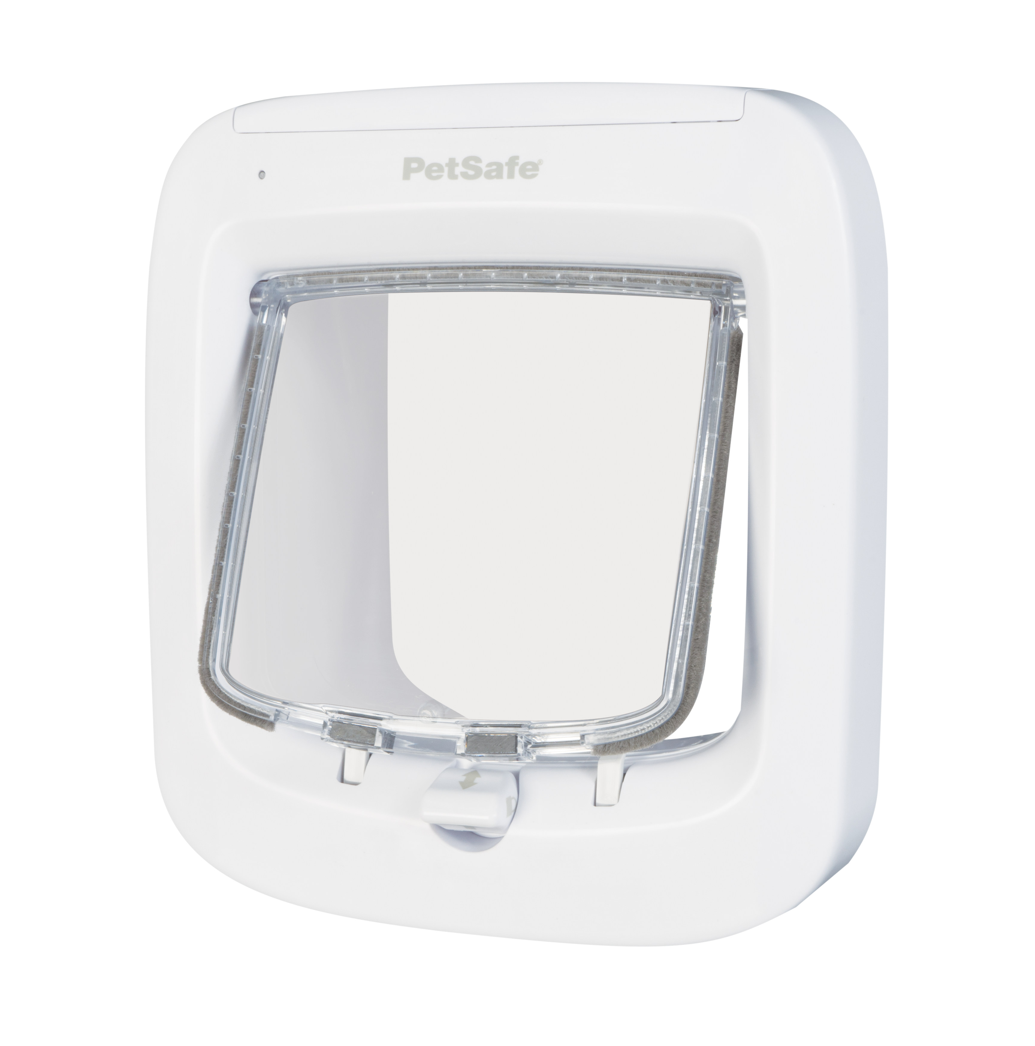 Microchip cat flap, white