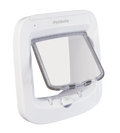 Microchip cat flap, white
