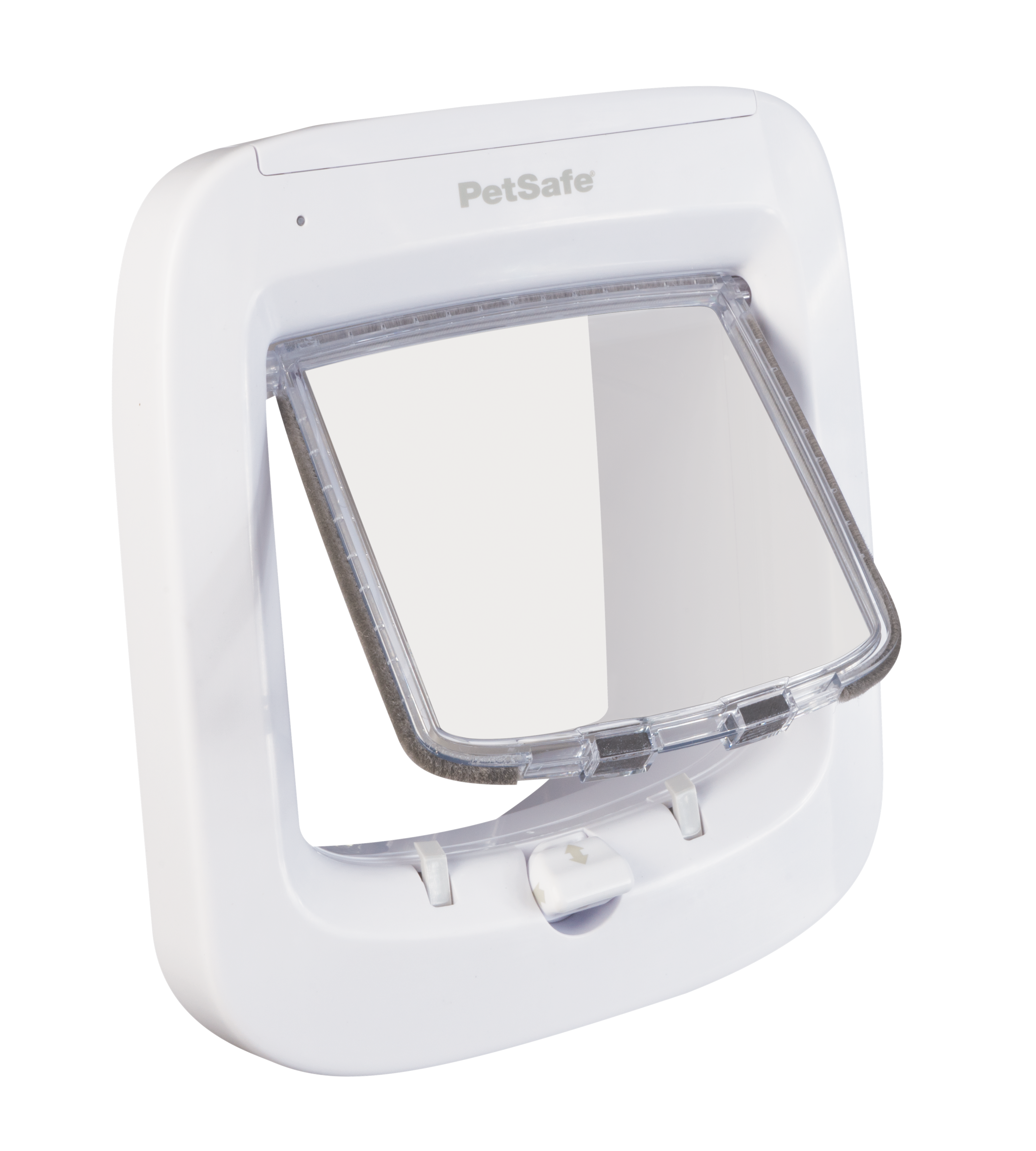 Microchip cat flap, white