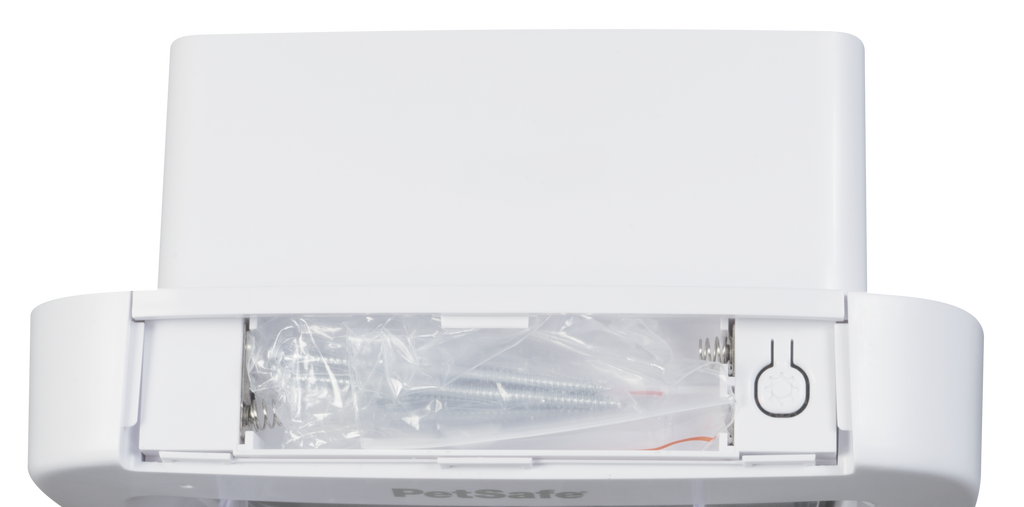 Microchip cat flap, white