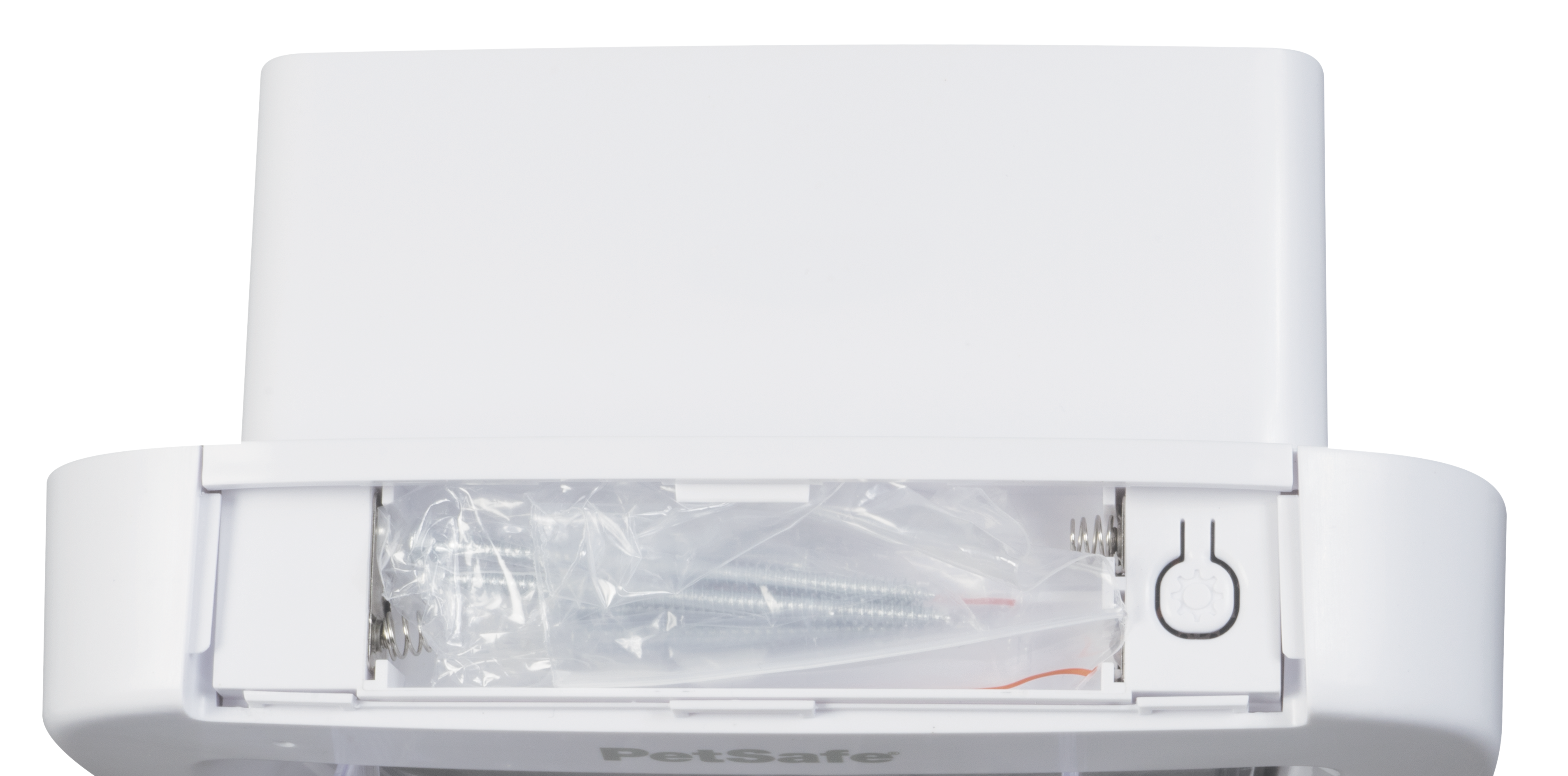 Microchip cat flap, white