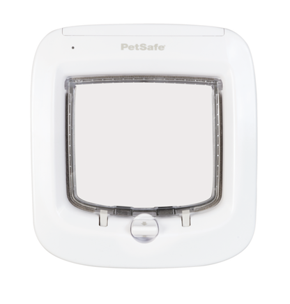 Microchip cat flap, white
