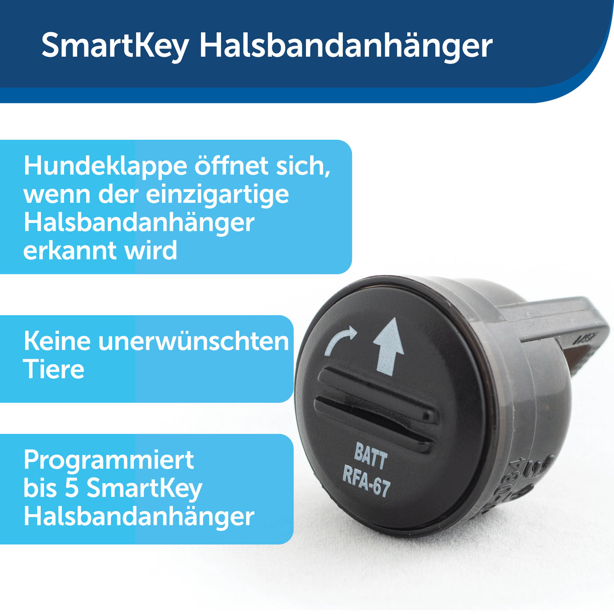 Hundetüre SmartDoor, weiss