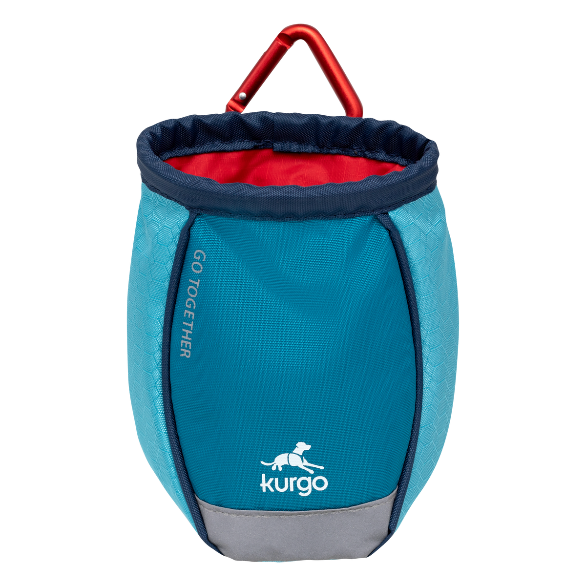 Futtertasche Blau – Leckerlibeutel für Hunde mit Karabiner