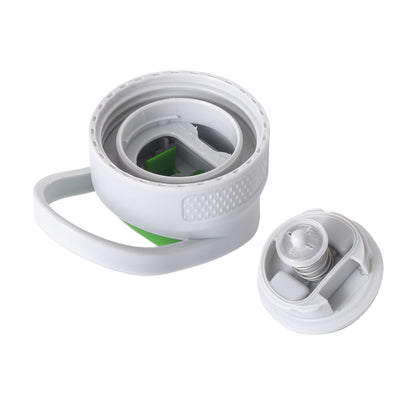 Drinking bottle with bowl 750ml red/green/blue