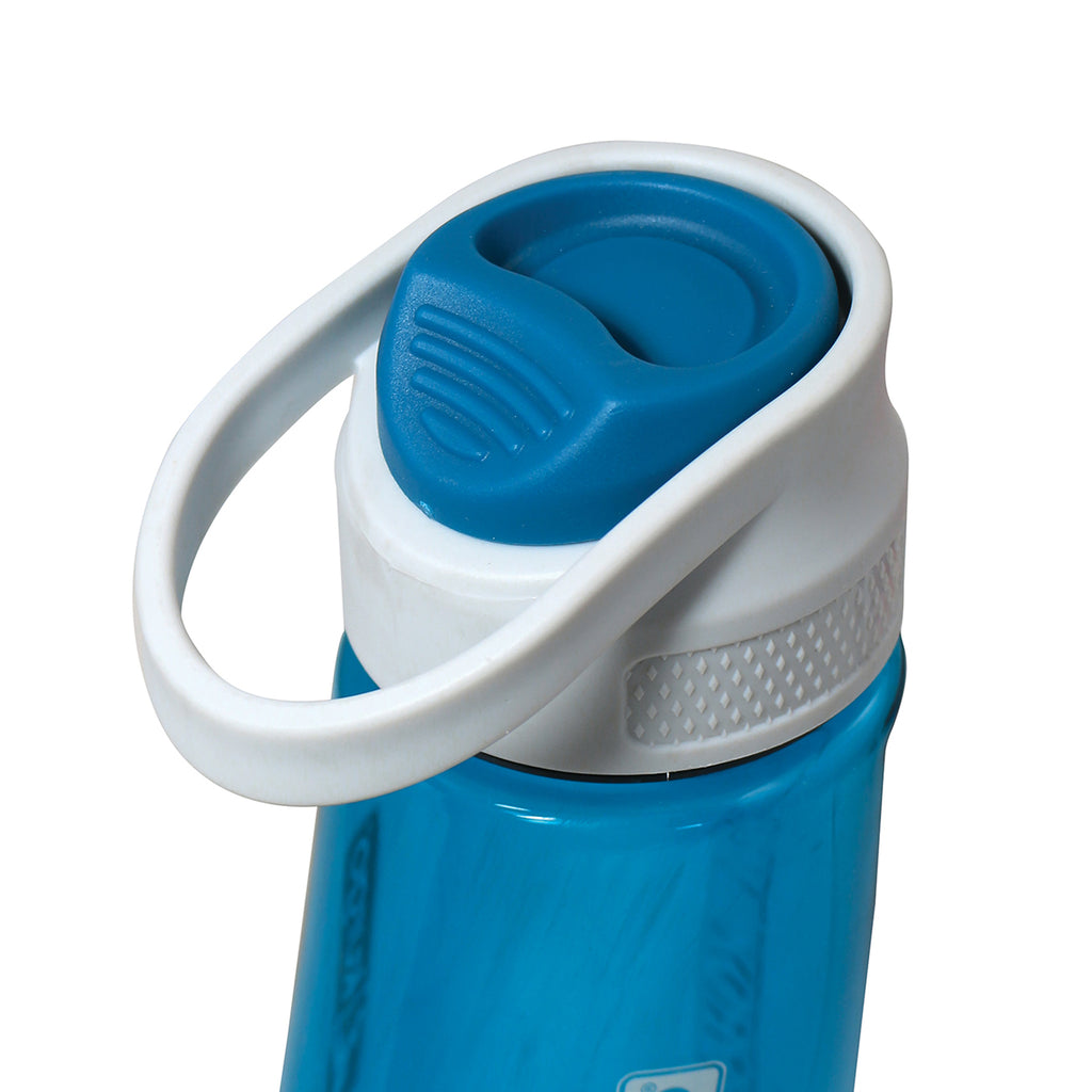 Trinkflasche mit Napf 750ml rot/grün/blau