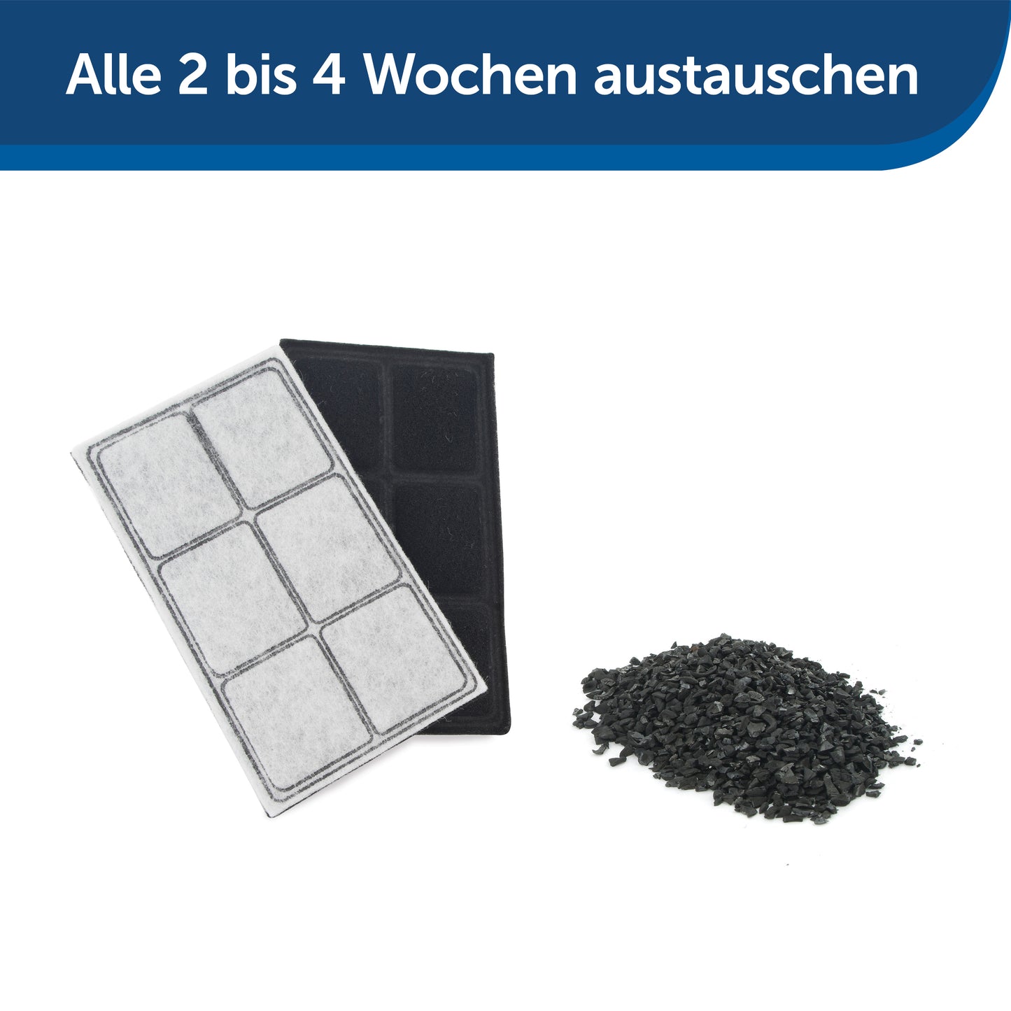 Replacement filter for PetSafe drinking fountains