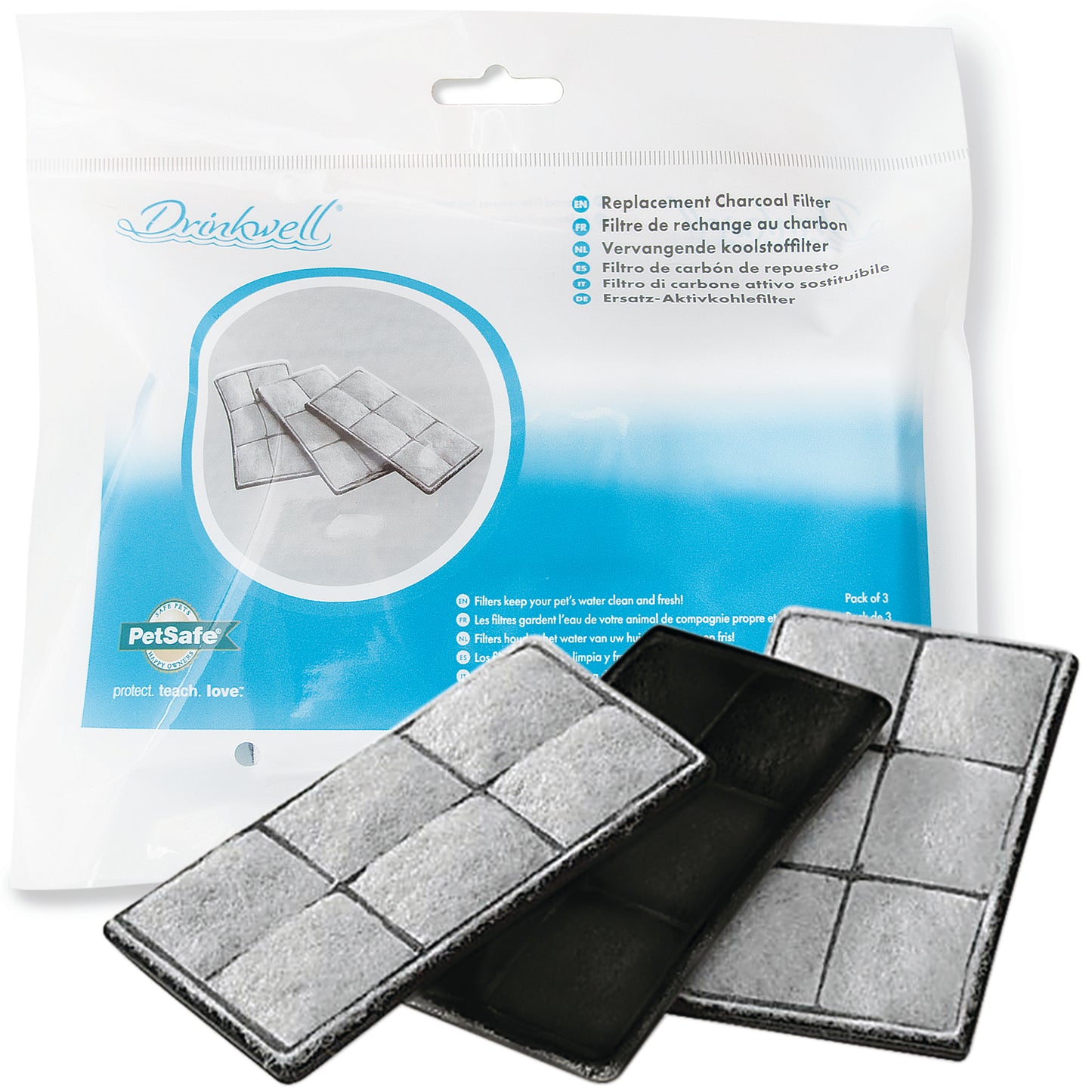 Replacement filter for PetSafe drinking fountains