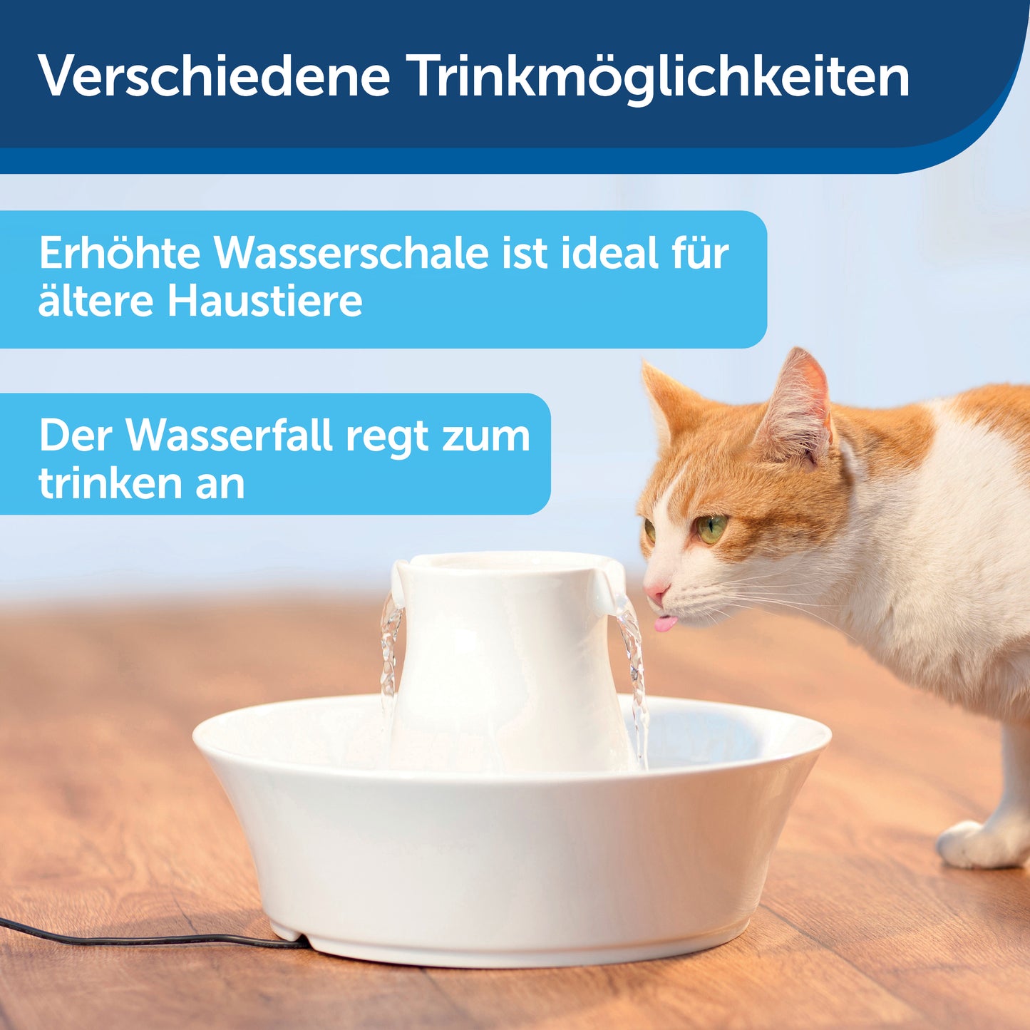 Keramik-Trinkbrunnen Avalon
