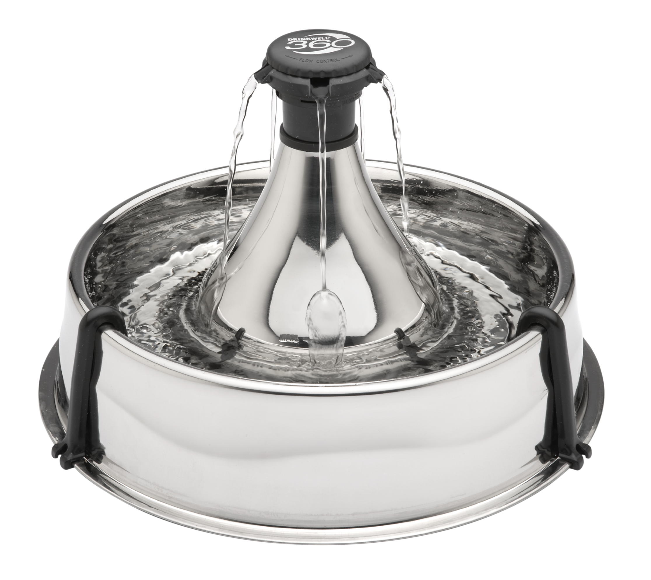 Stainless steel drinking fountain 360