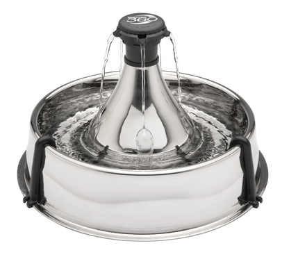 Stainless steel drinking fountain 360