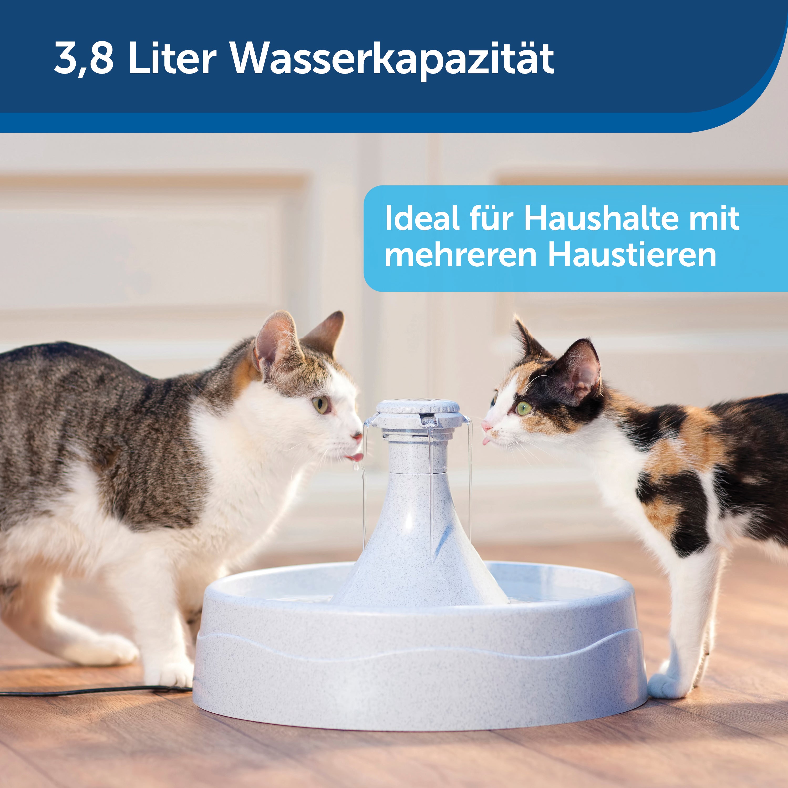 Plastic drinking fountain 360
