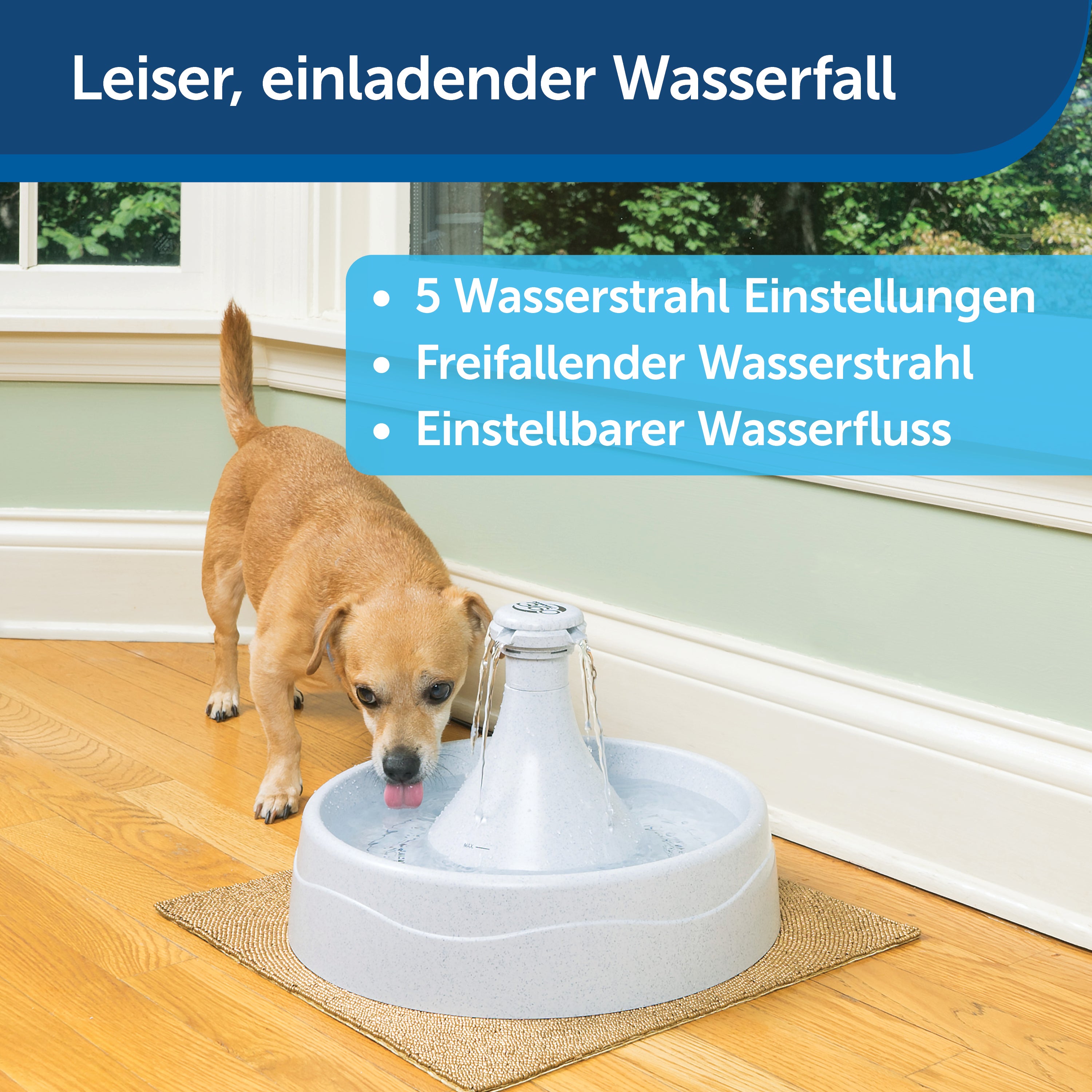 Plastic drinking fountain 360
