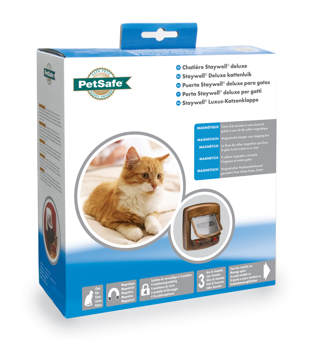 Cat door magnet brown (420)