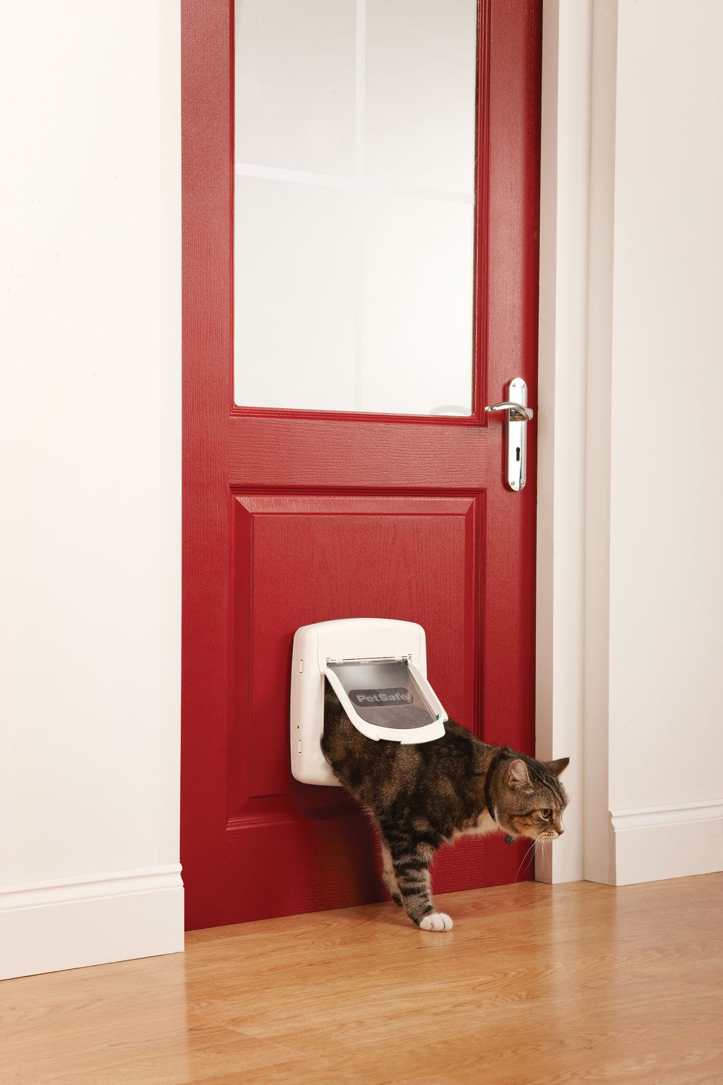 Cat door magnet white (400)