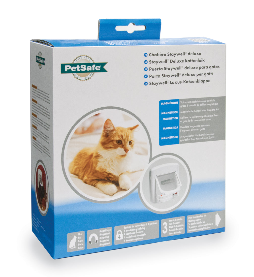Cat door magnet white (400)