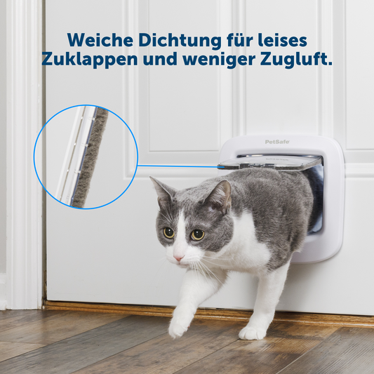 Katzentüre, 4-Weg-Funktion