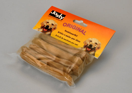 Josty Kauknochen aus Büffelhaut 11 cm für Hunde