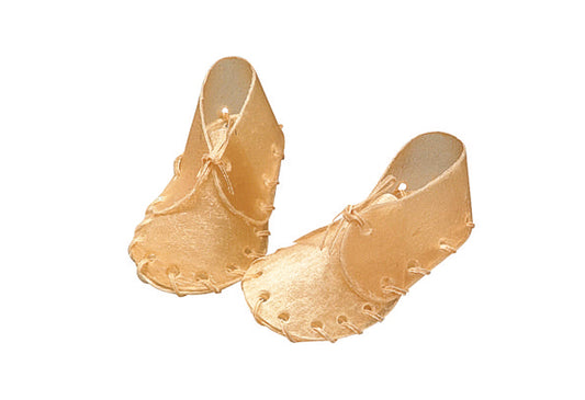 Büffelhaut Kauschuhe 12,5 cm – 2 Stück