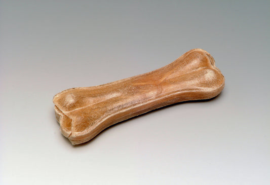 Kauknochen aus Büffelhaut – 11 cm, lose
