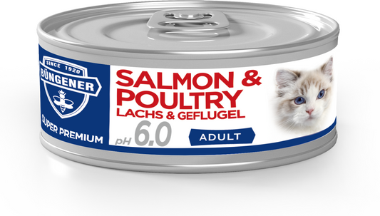 Nassfutter Katze Huhn & Lachs