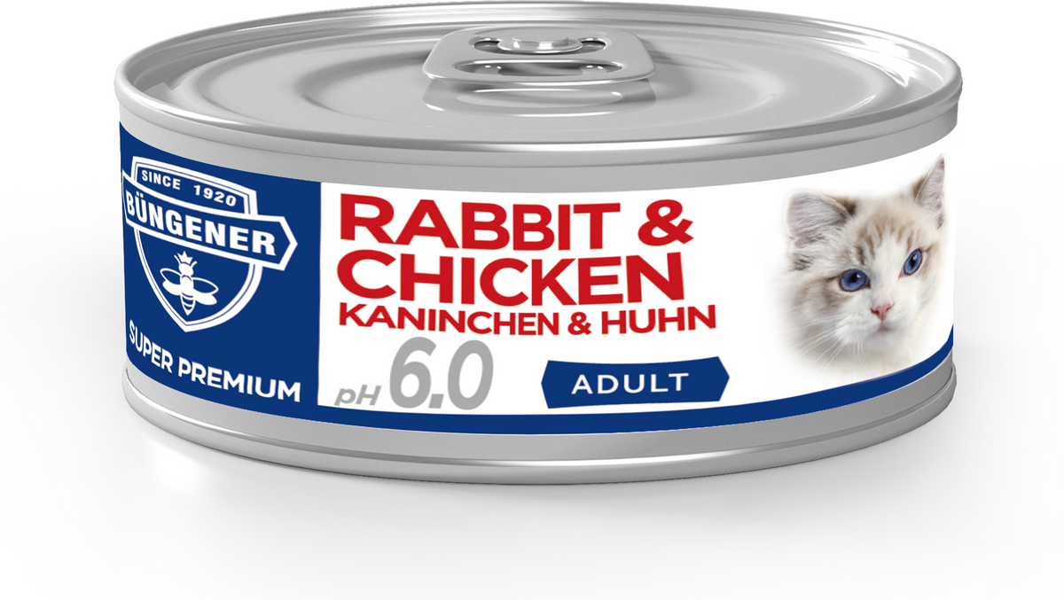 Nassfutter Katze Kaninchen & Huhn