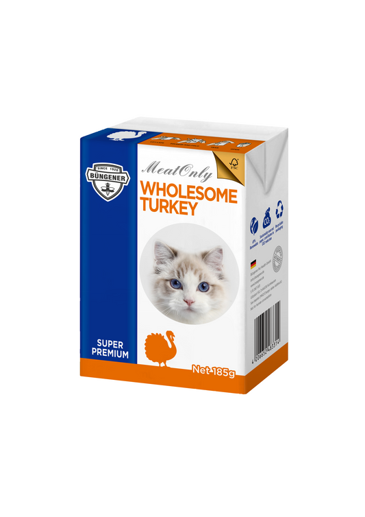 Nassfutter Katze Truthahn Mono-Protein – Getreidefrei & leicht verdaulich