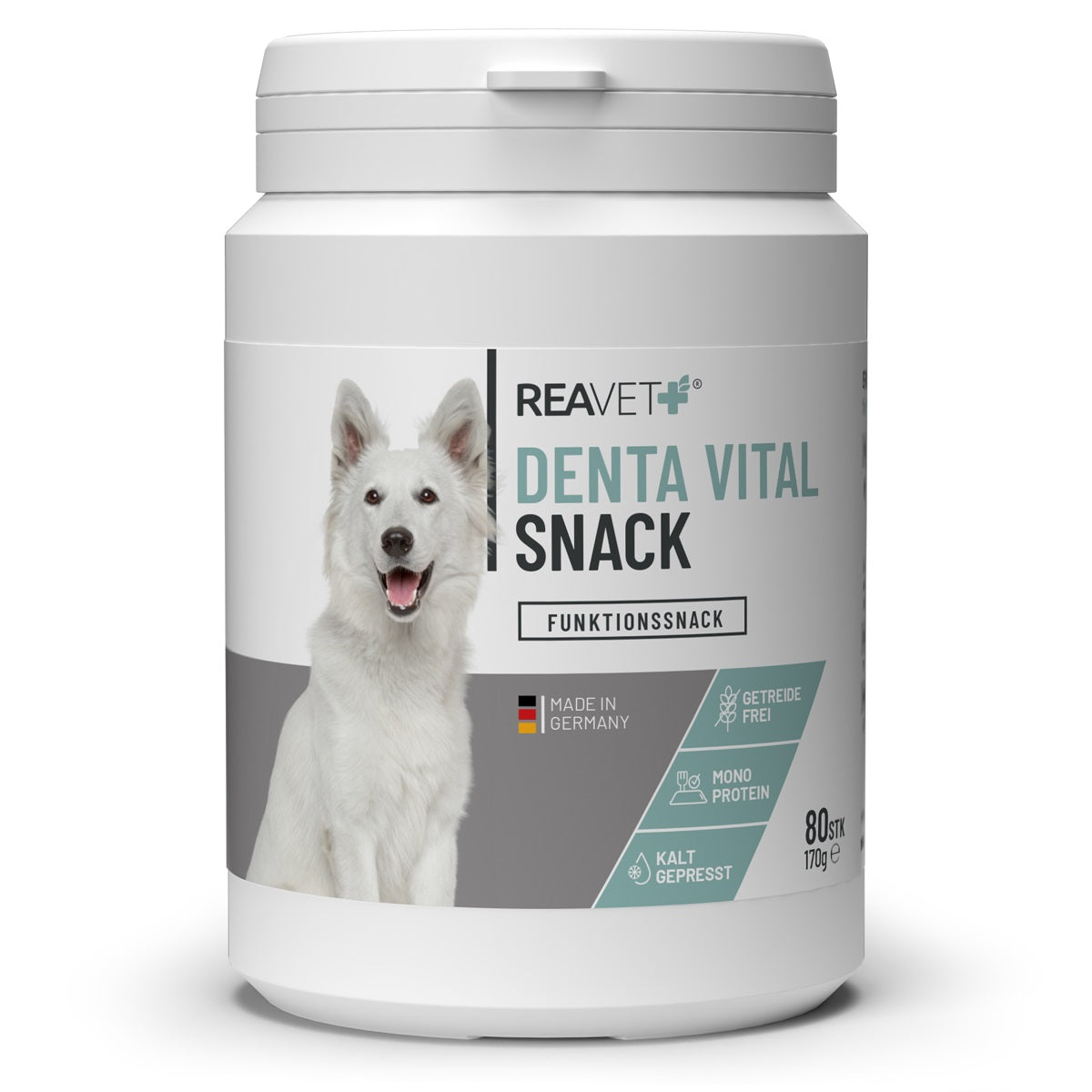 REAVET Denta Vital Snack für Hunde 170g –  mit Minze & Anis