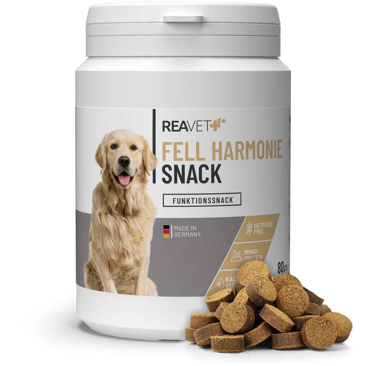 REAVET Fell Harmonie Snacks für Hunde 170 g