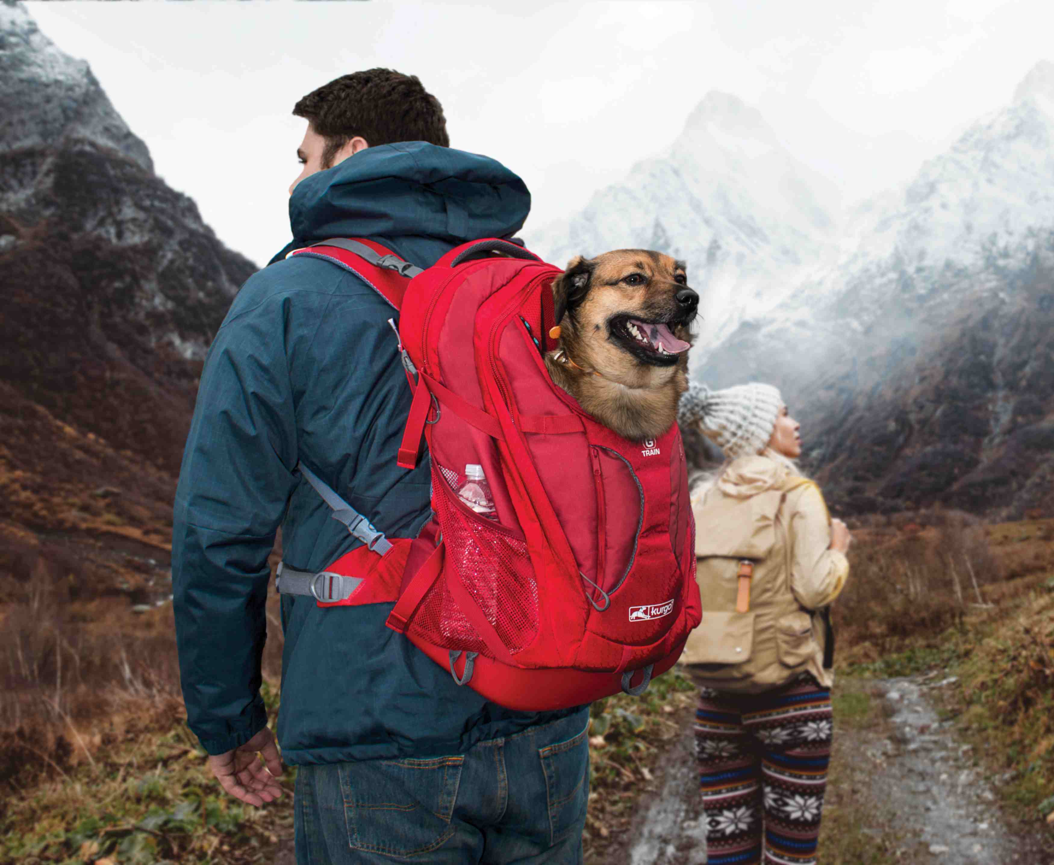 G-Train K9 backpack red