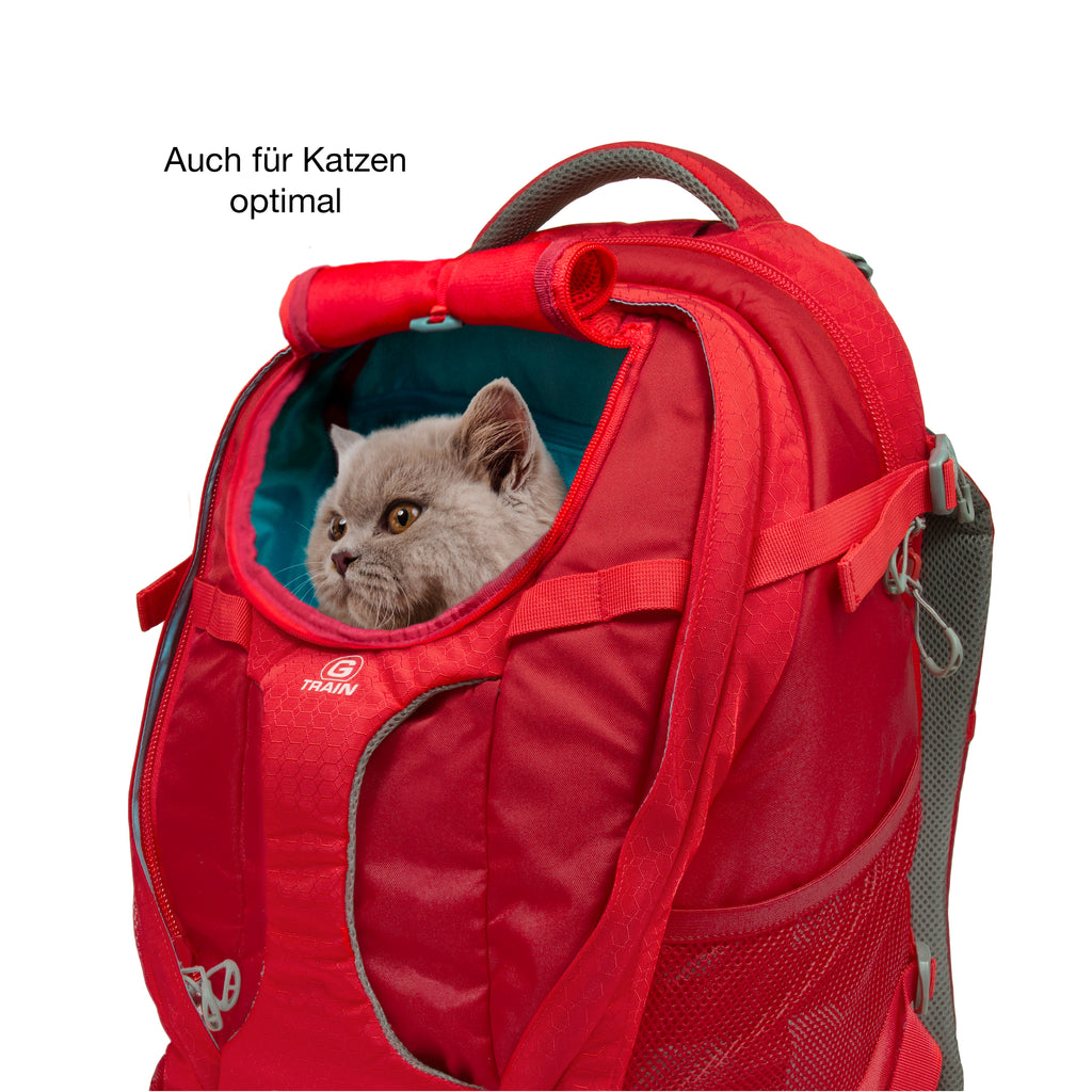 G-Train K9 Rucksack rot