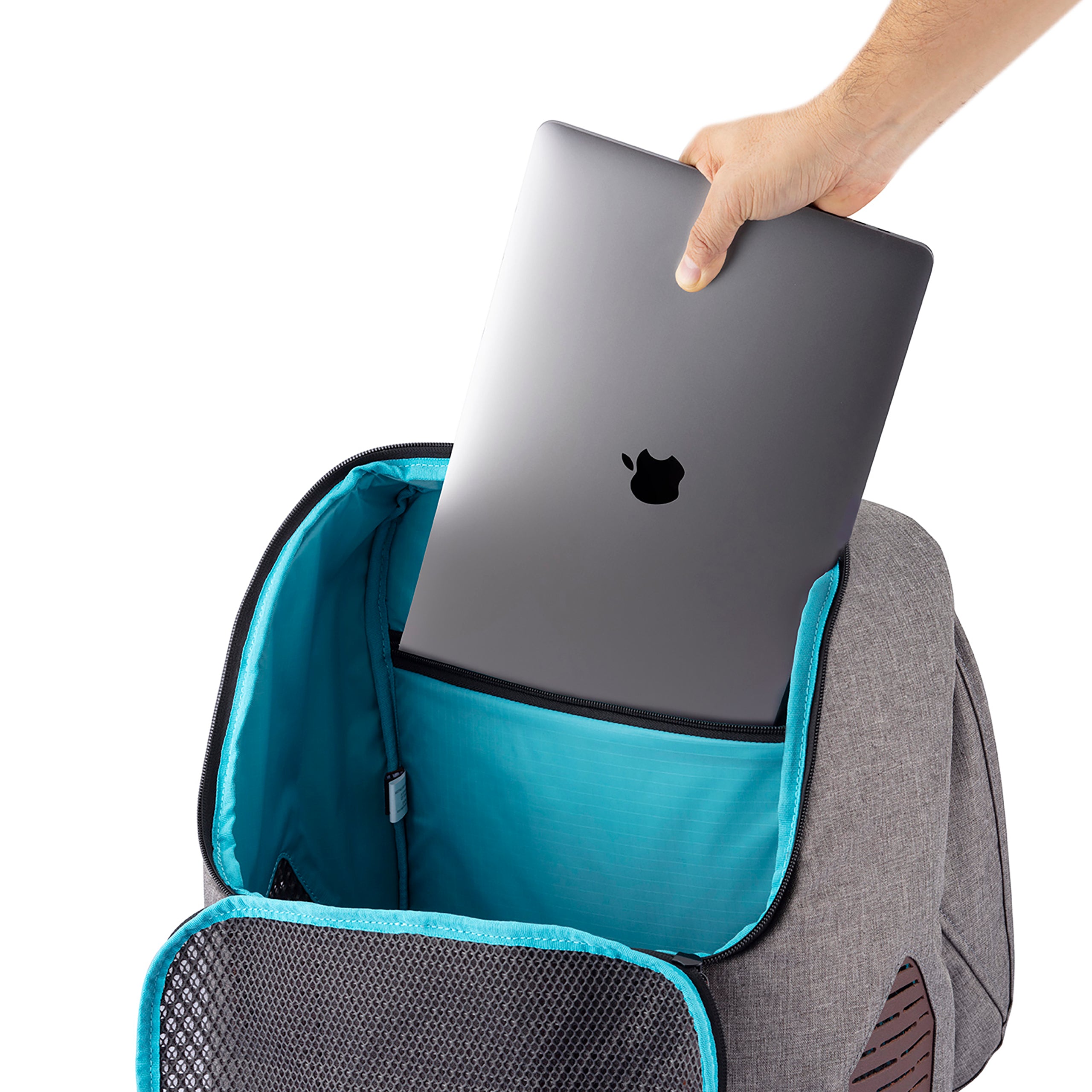 K9 backpack gray