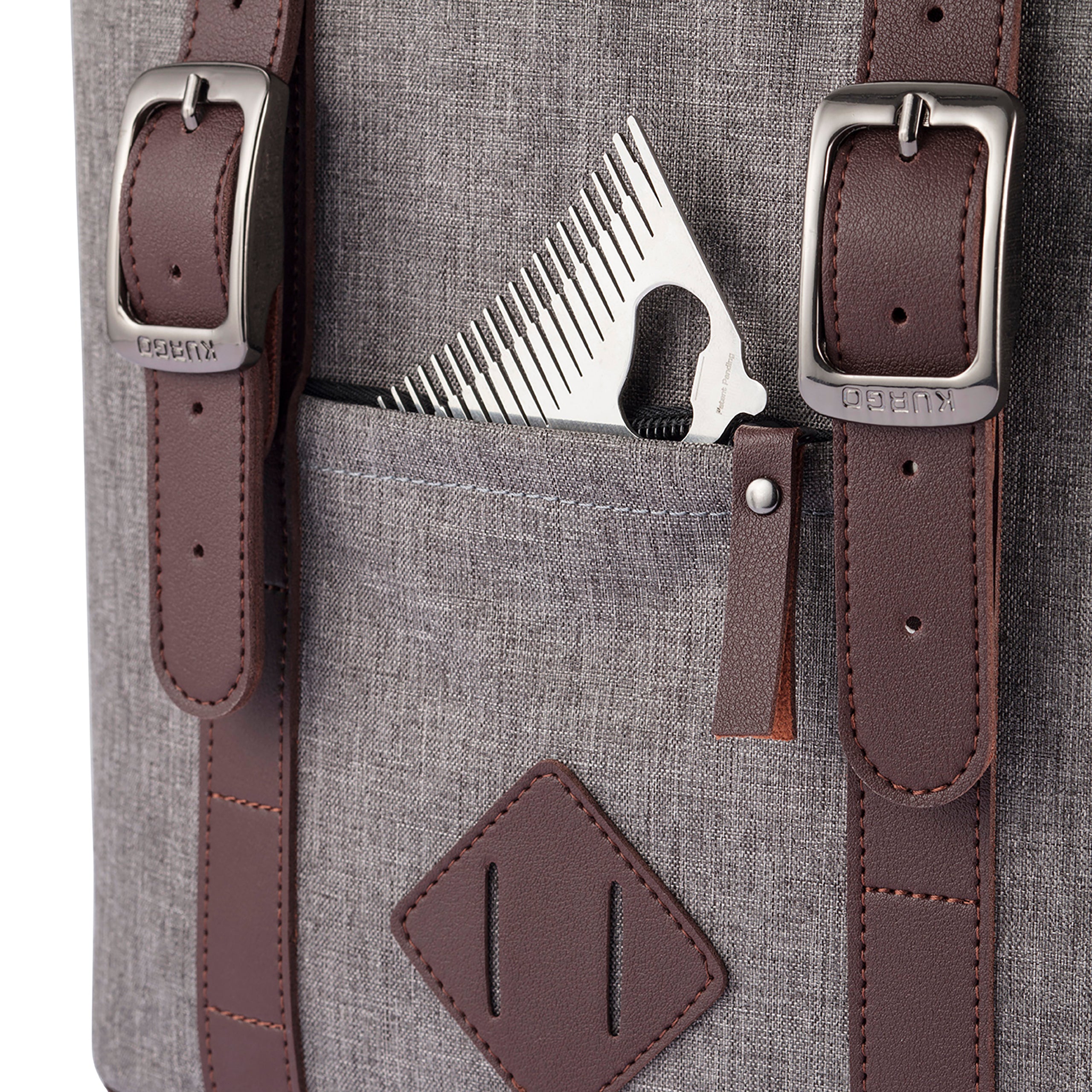 K9 backpack gray