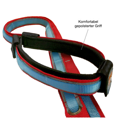 Quantum leash red/blue