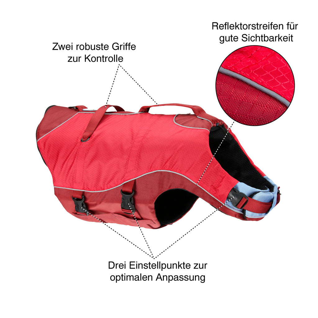 Surf'n'Turf Hundeschwimmweste XS–XL