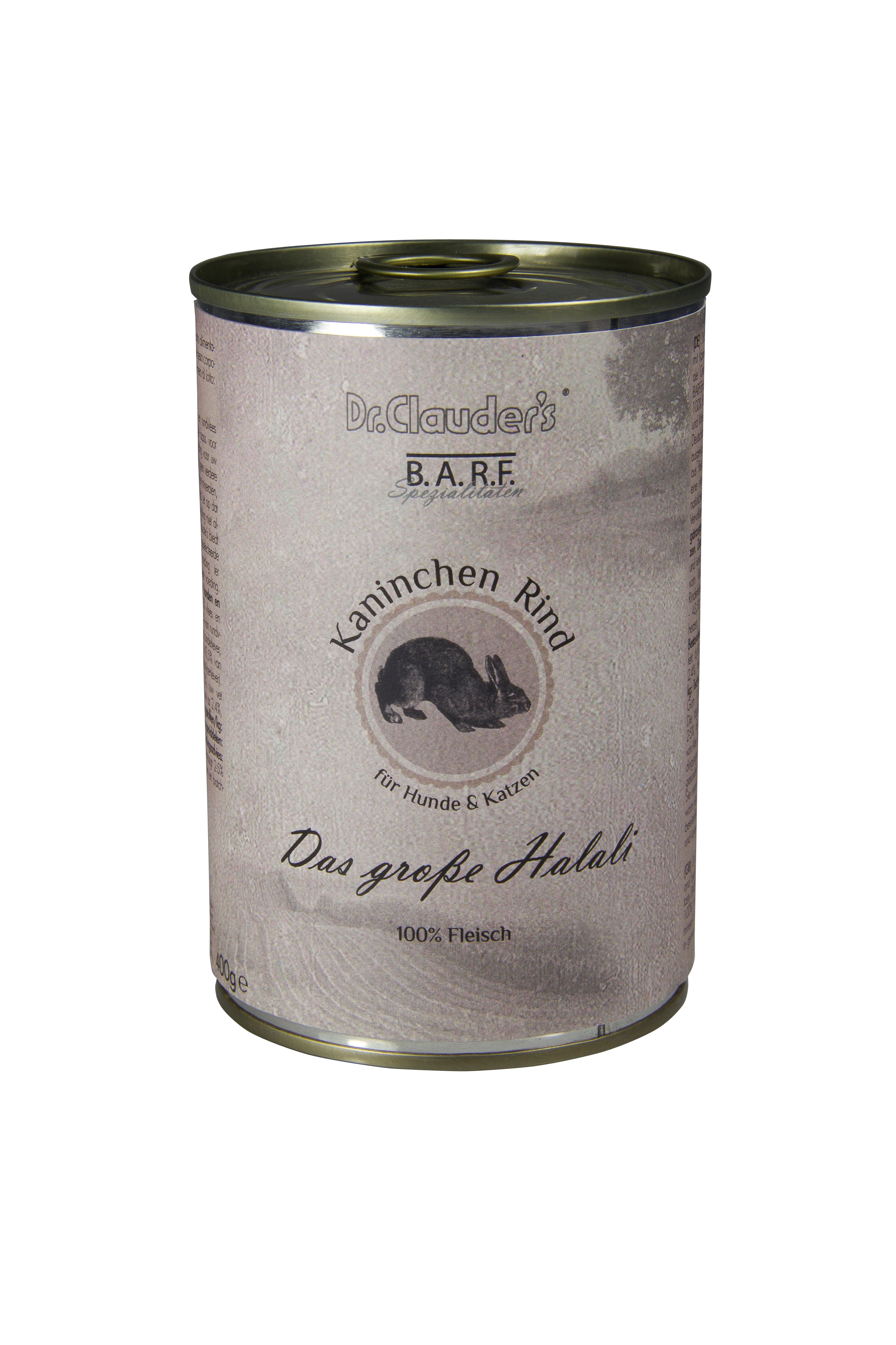 Dr.Clauder's DC Fleischtopf mit Kaninchen und Rind 400g