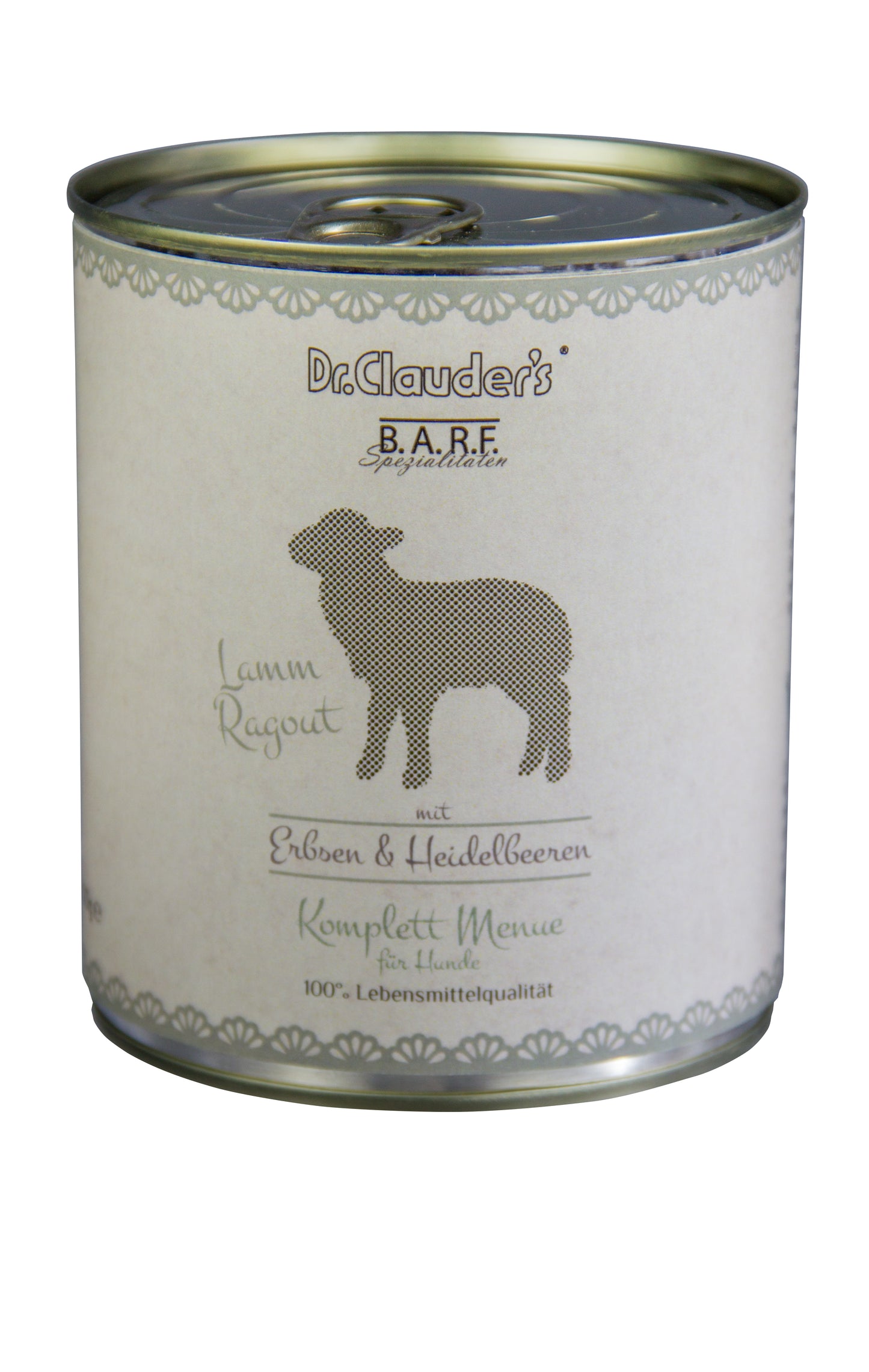 Dr.Clauder's BARF Komplett Menü Lammragout 800g
