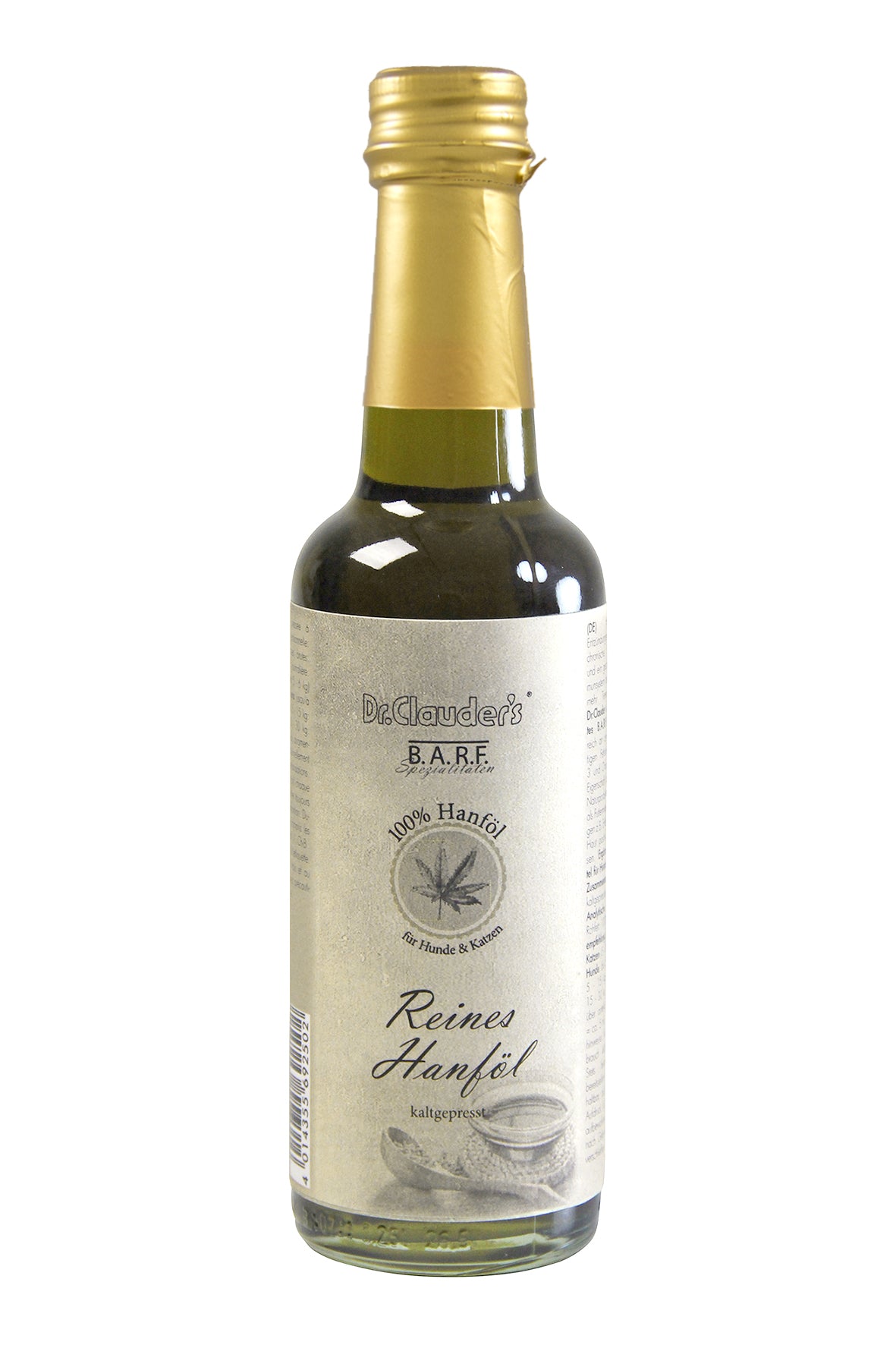 Dr.Clauder’s DC BARF Reines Hanföl 250 ml für Hunde & Katzen