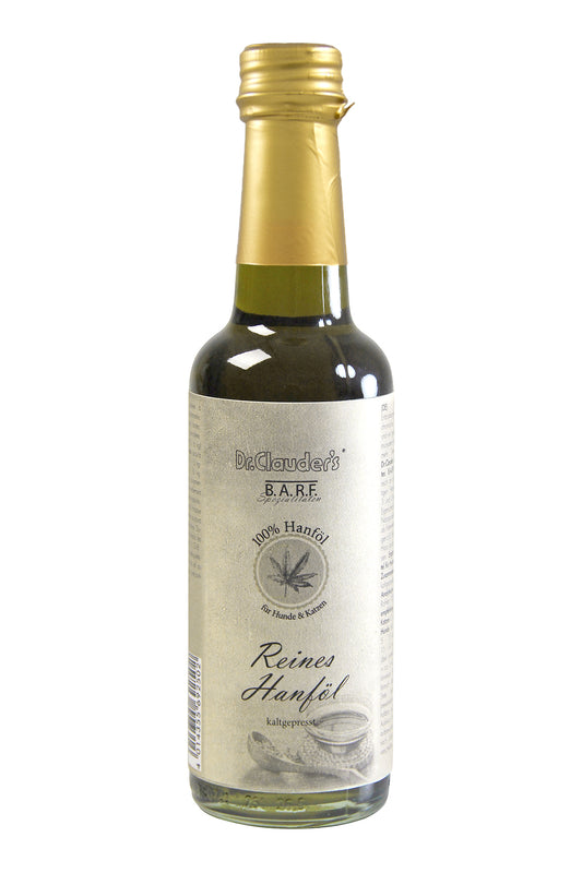 Dr.Clauder’s DC BARF Reines Hanföl 250 ml für Hunde & Katzen