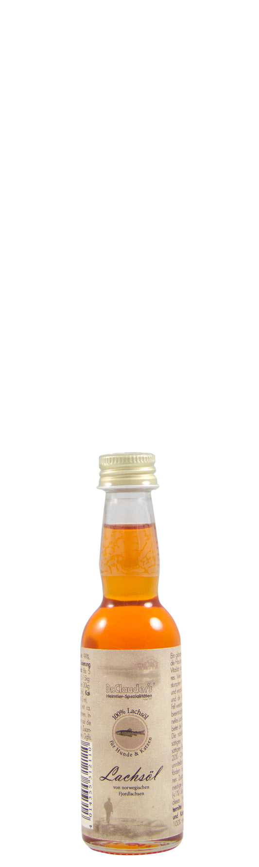 Dr.Clauder’s DC BARF Reines Lachsöl 40 ml für Hunde & Katzen