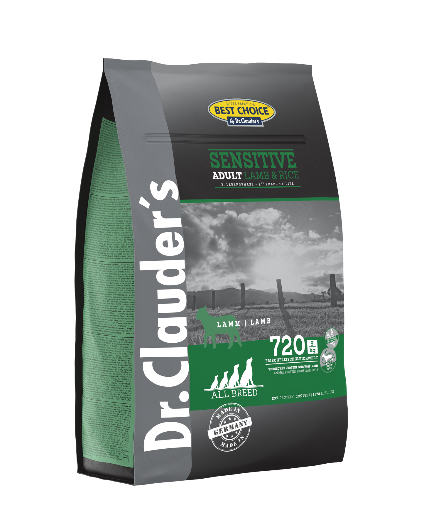 Dr. Clauder’s Best Choice Adult Lamm & Reis