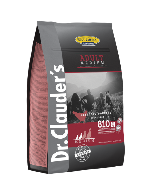 Dr. Clauder`s Best Choice Adult mittelgroße Hunde 4 Kg
