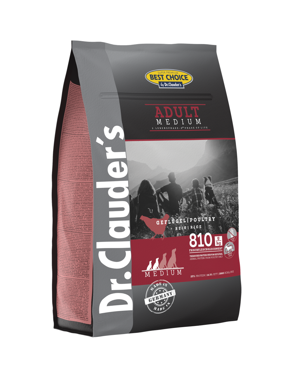 Dr. Clauder’s Best Choice Adult Medium Breed – Trockenfutter für mittelgroße Hunde