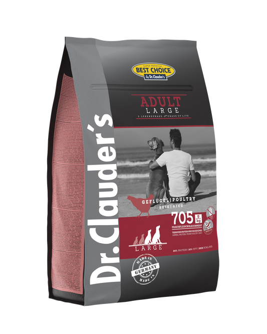 Dr. Clauder`s Best Choice Adult Large Breed 4 Kg - Trockenfutter für große Hunde