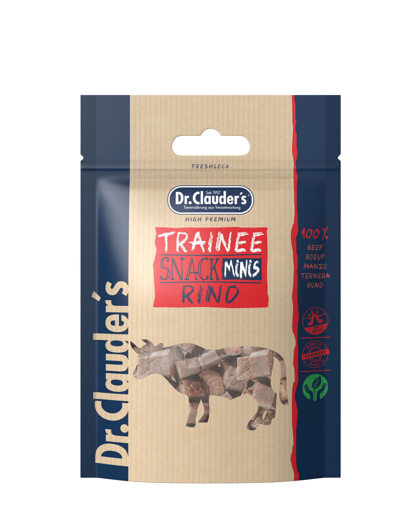 Dr.Clauder’s Trainee Snack Mini Rind 50 g
